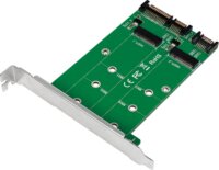 Logilink PC0086 2x SATA - 2x M.2 SATA SSD Adapter