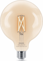 Philips Smart filament LED G125 izzó 60W 806lm 6500K E27 - Szabályozható Fehér