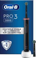 Oral-B Pro 3 3000 CrossAction Edition Forgó-Oscilláló Elektromos Fogkefe - Fekete