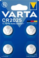 VARTA CR2025 Lithium Gombelem (4db / csomag)