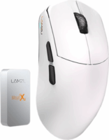 Lamzu Maya X 8K Wireless Gaming Egér - Fehér