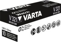 VARTA V 321 SR 65 SW Ezüst oxid Gombelem 1.55V (10db / csomag)