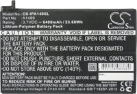 Cameron Sino CS-IPA149SL Apple IPAD mini 3 Tablet akumulátor 6400 mAh