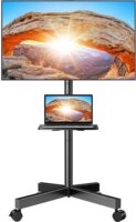 Perlegear PGTVMC06 23"-60" LCD TV / Monitor gurulós padló tartó állvány - Fekete