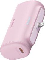 Baseus P10068307413-00 Powerbank USB-C + Type-C / 5000mAh 20W - Pink