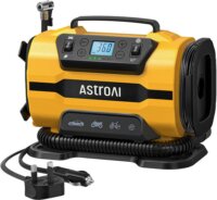 AstroAI ATJ-8366 150 PSI 12V DC/110V AC Hordozható Kerékkompresszor 120W