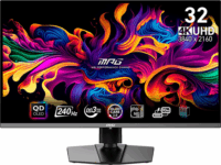 MSI MPG 321URXDE 16:9 UHD QD-OLED Monitor 240Hz - Fekete