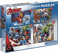 Clementoni 07722 - Marvel Bosszúállók 20 - 60 - 100 - 180 darabos puzzle