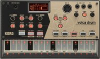 Korg Volca Drum 6-sávos Digitális Dobgép Szintetizátor - Fekete / Barna