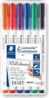 Staedtler Lumocolor 1mm Táblamarker - Vegyes színek (6 db / csomag)