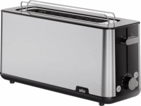 Braun HT 1610BK 2 szeletes kenyérpirító 1030W - Inox/Fekete