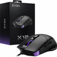 EVGA X12 Vezetékes Gaming Egér - Fekete