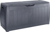 Keter Hollywood 247310 Műanyag kerti tároló 270L / 117x45x57cm - Szürke