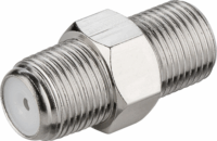 goobay 67314 Type-F anya - RF anya Antenna kábel toldó adapter - Ezüst