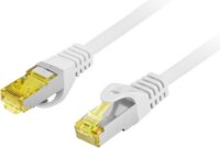 Lanberg S/FTP Cat6a RJ45 Patch Kábel 0.5m - Szürke