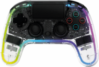 Snakebyte RGB 4 Wireless Kontroller Gamepad (PS4 / PS3) - Átlátszó