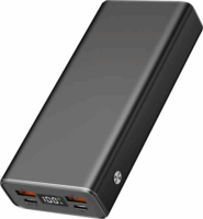 2GO 797518 ALU Powerbank USB-A + USB-C / 20000mAh 42,5W - Szürke