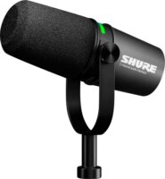 Shure MV7I Okos Vezetékes Podcast Mikrofon és Interfész - Fekete