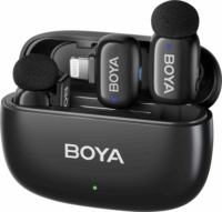 Boya Mini-15 Lightning Wireless mikrofon készlet - Fekete