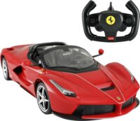 Rastar R/C Ferrari LaFerrari Aperta távirányítós sportautó drift funkcióval 1:14 - Piros