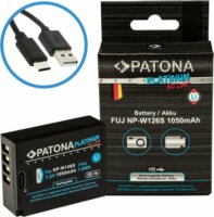 Patona PT1397 Fuji NP-W126S 1050mAh Li-Ion Platinum USB-C Akkumulátor töltő