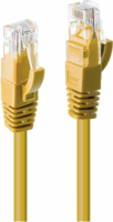 Lindy 48065 U/UTP CAT6 RJ45 Patch kábel 5m - Sárga