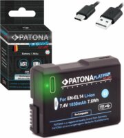 Patona PT1400 Pro EN-EL14/EN-EL14A akkumulátor Nikon fényképezőgépekhez 1030mAh