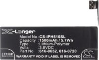 Cameron Sino CS-IPH510SL Apple iPhone 5S Telefon akkumulátor 1500 mAh