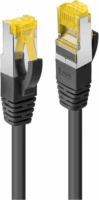 Lindy 47309 S/FTP CAT6a RJ45 Patch kábel 2m - Fekete