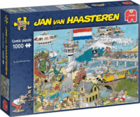 Jumbo Jan van Haasteren Földön, vízen, levegőben 1000 darabos puzzle