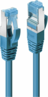 Lindy 47153 S/FTP CAT6a RJ45 Patch kábel 10m - Kék