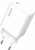 Yooup NC56-C USB-C Hálózati Töltő Adapter 20W - Fehér