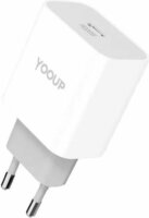 Yooup NC60-C USB-C Hálózati Töltő Adapter 20W - Fehér