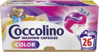 Coccolino 3in1 Color Mosókapszula Színes ruhákhoz (26 db/csomag)