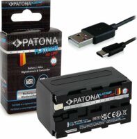 Patona PT1376 Pro NP-F550/F750/F950 akkumulátor Sony fényképezőgépekhez 7000mAh