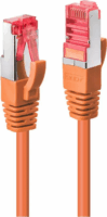 Lindy 47806 S/FTP CAT6 RJ45 Patch kábel 0.5m - Narancssárga