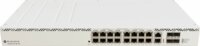 Mikrotik CRS320-8P-8B-4S+RM Fémházas Smart 16+4-port Gigabit Rack PoE Switch