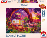 Schmidt Spiele Jeff Haynie: Kemping a sivatagi paradicsomban 1000 darabos puzzle