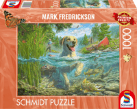 Schmidt Spiele Kutyaszeretet - Labrador halvadászaton 1000 darabos puzzle