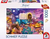 Schmidt Spiele Romantikus vadnyugati kemping 1000 darabos puzzle