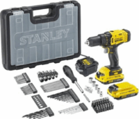 Stanley SFMCD700D2A-QW FatMax V20 Akkus fúró-csavarozó + 2x 2Ah Akku + Töltő + Csavarbehajtó szett