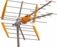 Televes 149011 V+ MIX VHF/UHF Antenna - Ezüst / Narancssárga