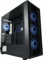 LC-Power Gaming 810B - Dark Crawler X Számítógépház + 4db 120mm ventilátor - Fekete