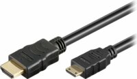 PremiumCord KPHDMAC5 HDMI apa - mini HDMI apa Kábel 5m - Fekete