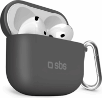 SBS AirPods 4 Szilikon védőtok - Fekete