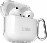 SBS AirPods 4 Műanyag védőtok - Átlátszó