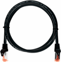 Nikomax S/FTP CAT6a RJ45 Patch kábel 5m - Fekete