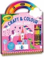 Crayola: Spirálos úti foglalkoztató könyv - Unikornis