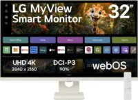 LG 32" SR73U-W.AEU MyView 16:9 4K UHD VA Monitor - Fehér