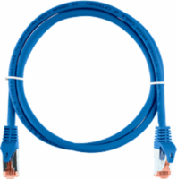 Nikomax S/FTP CAT6a RJ45 Patch kábel 10m - Kék